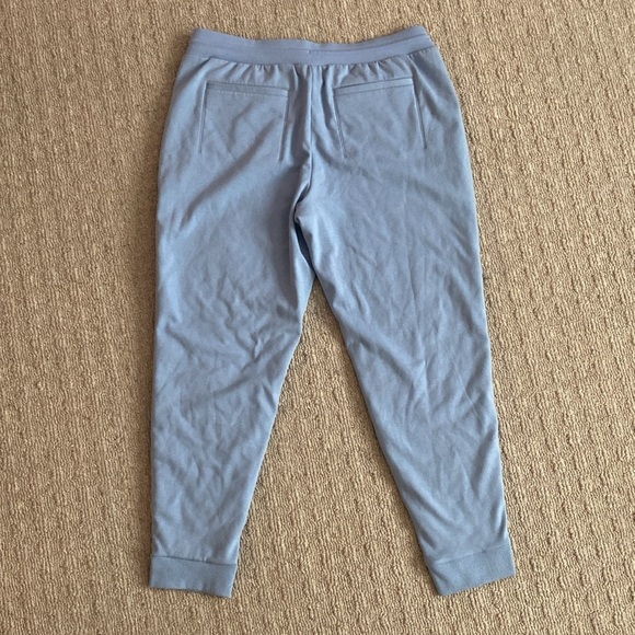 Athleta Apres Ski Down Quilted High Rise Jogger Pants in Heron Blue Sz 16 - Picture 7 of 10